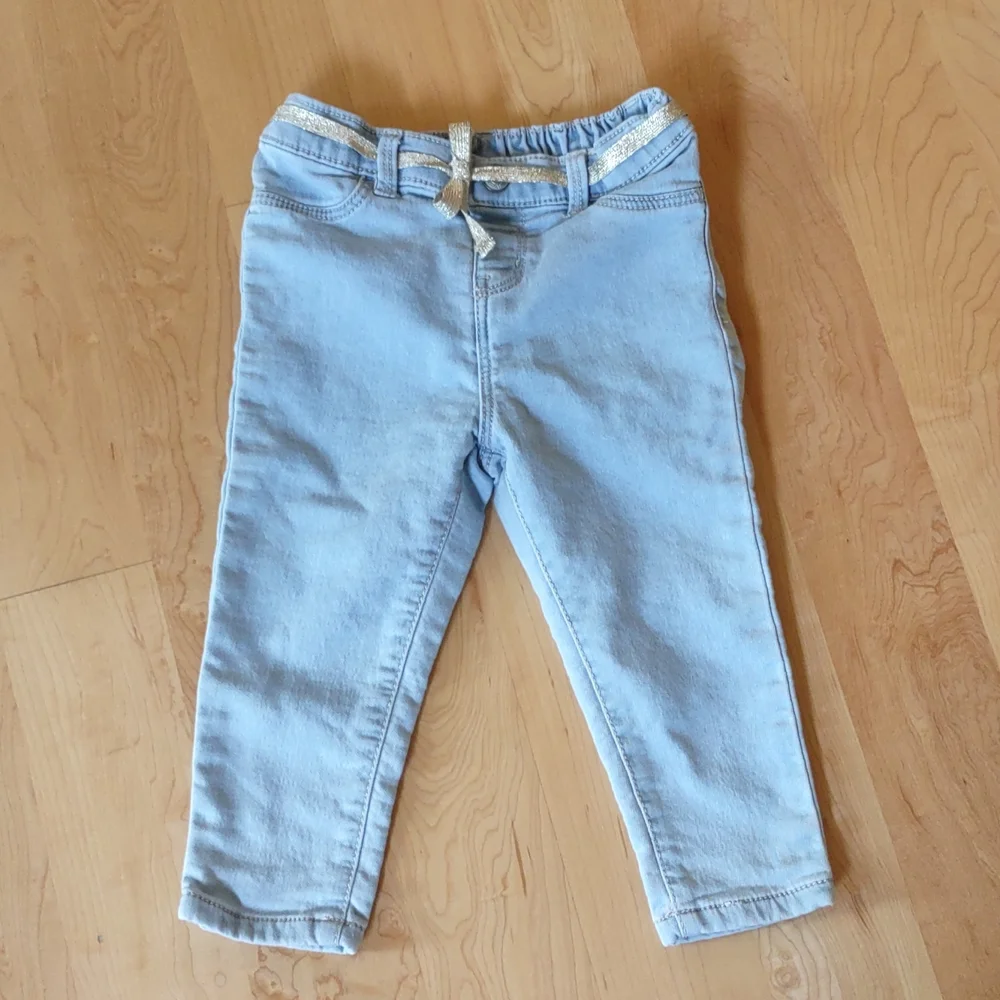 OshKosh B'gosh Knit Denim Jeans Jeggings 24M